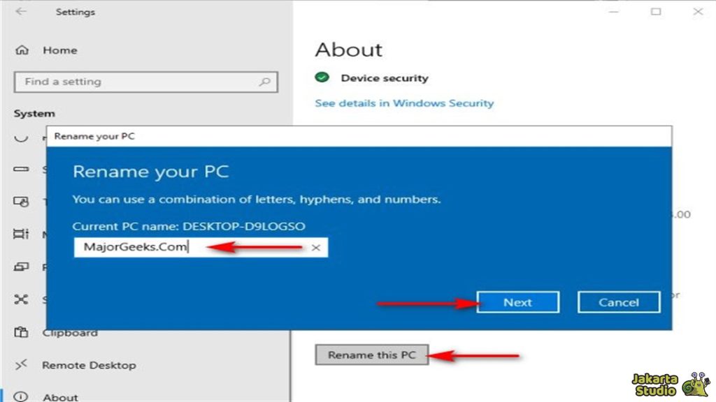 Cara Ganti Nama Admin Windows 10