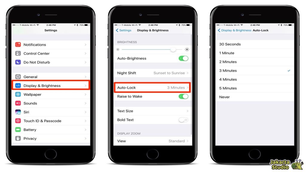 Cara Mematikan Auto Lock iPhone