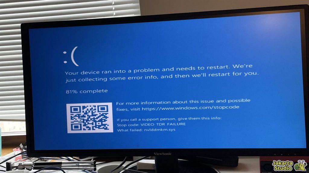 Cara Memperbaiki VIDEO_TDR_FAILURE