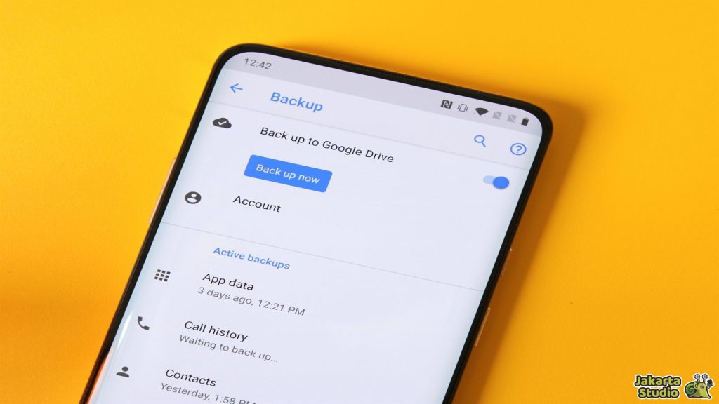 Cara Mengaktifkan Cloud Backup