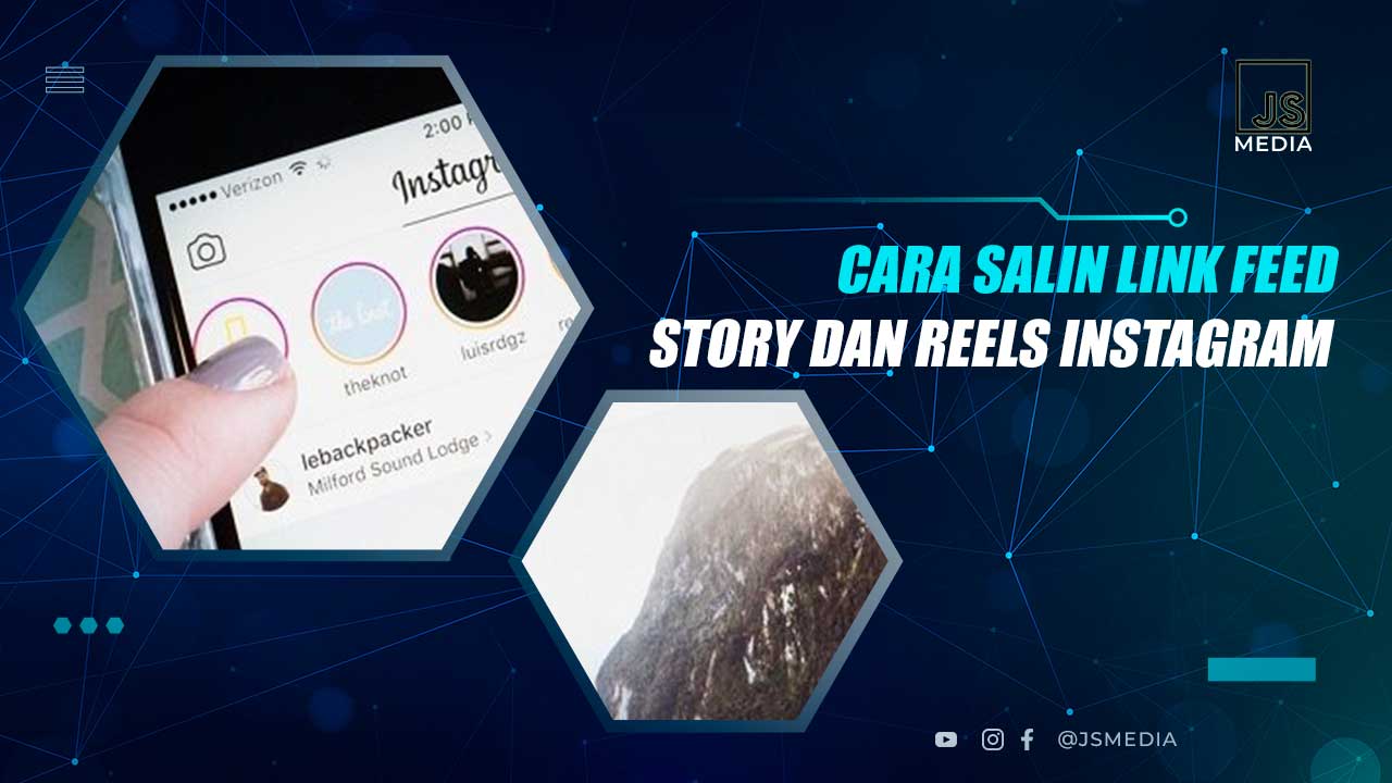 Cara Salin Link Instagram