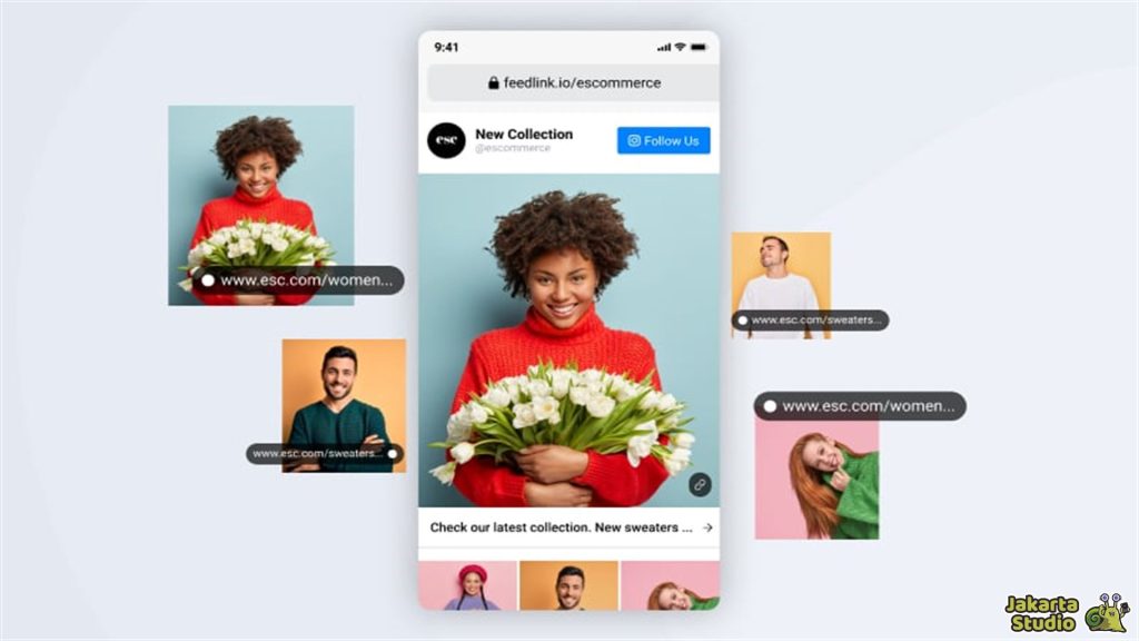 Cara Salin Link Instagram