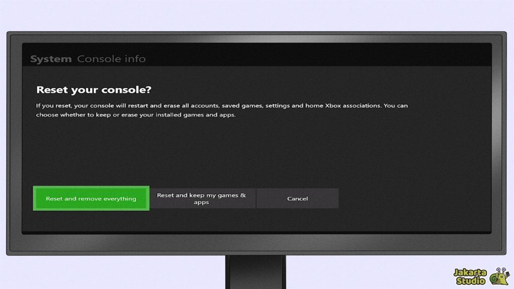 Factory Reset Gadget