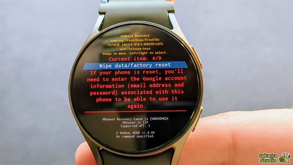 Factory Reset Gadget