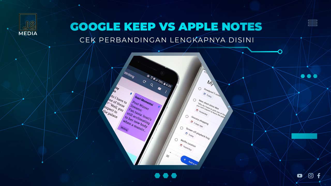 Google Keep vs Apple Notes