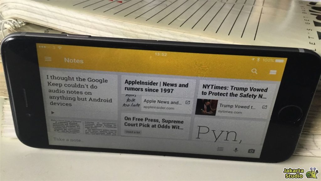 Google Keep vs Apple Notes