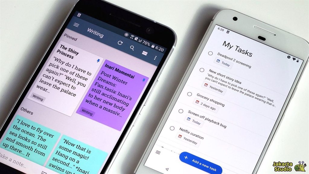 Google Keep vs Apple Notes