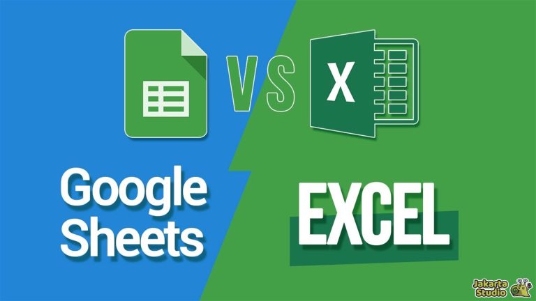 Perbedaan Google Sheets dan Microsoft Excel