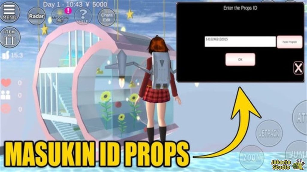 ID Apartemen Sakura School Simulator