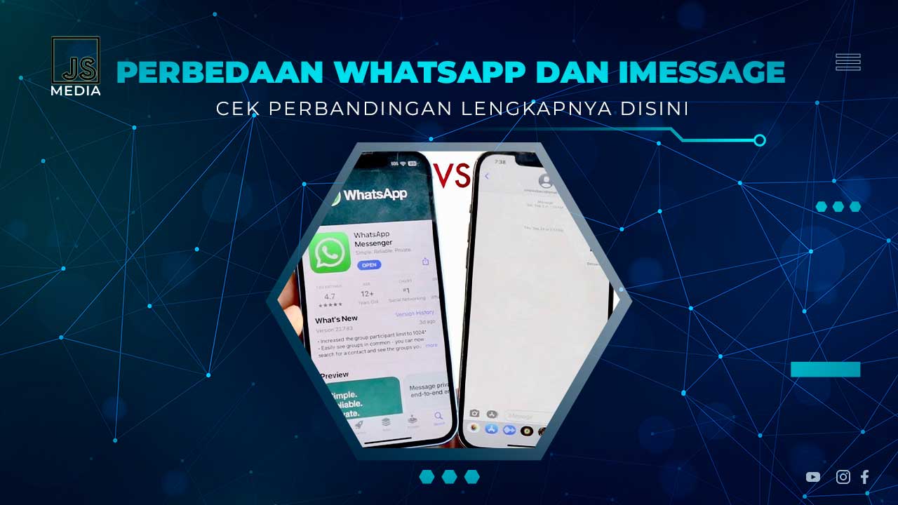 Perbedaan Whatsapp dan iMessage