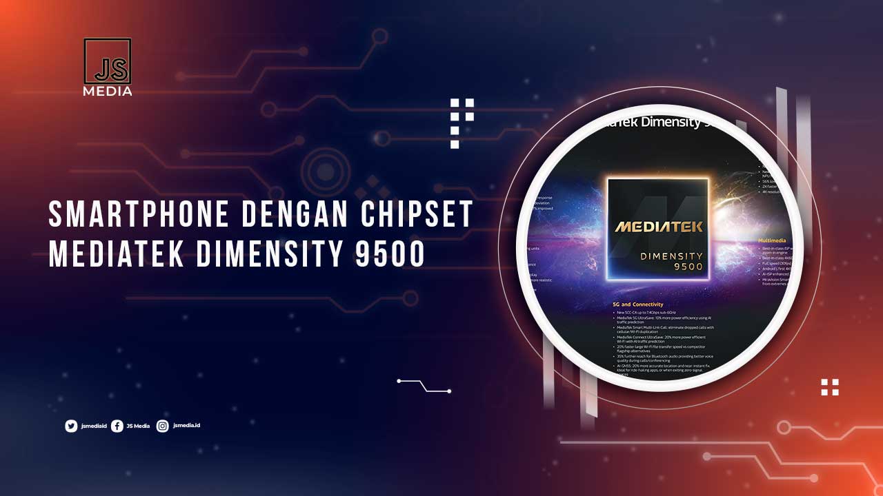 Smartphone Dengan Dimensity 9500