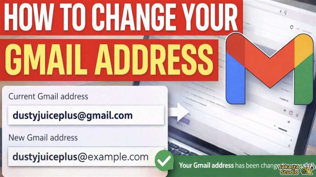 Cara Ganti Alamat Gmail