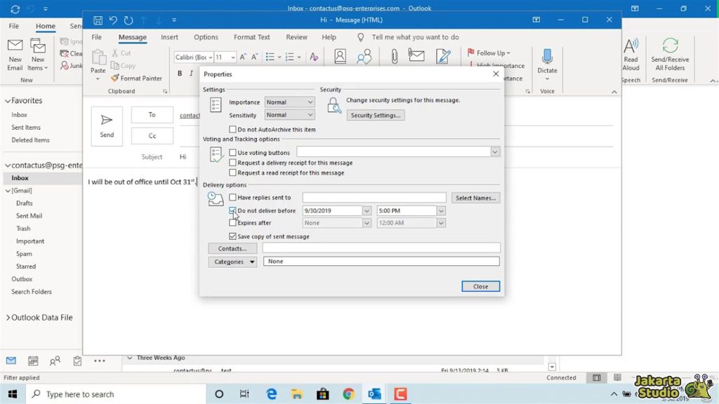 Cara Jadwalkan Email