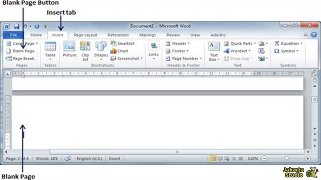 Cara Menambah Halaman Word
