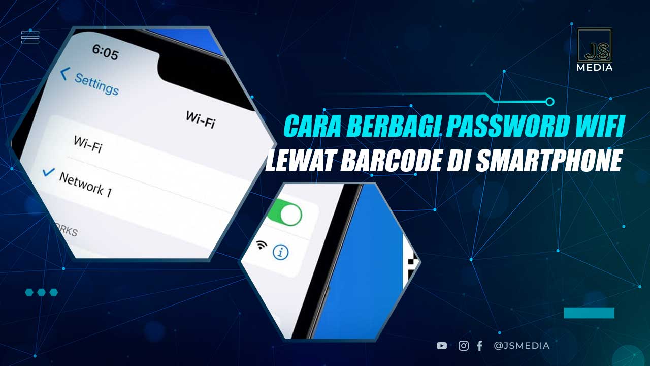 Cara Share Barcode Wifi