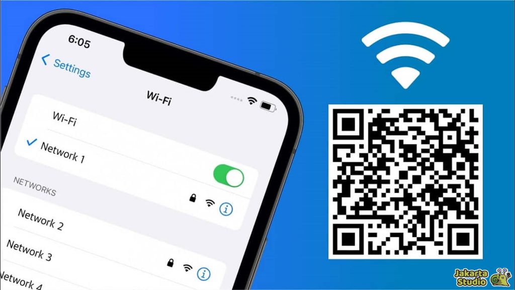 Cara Share Barcode Wifi