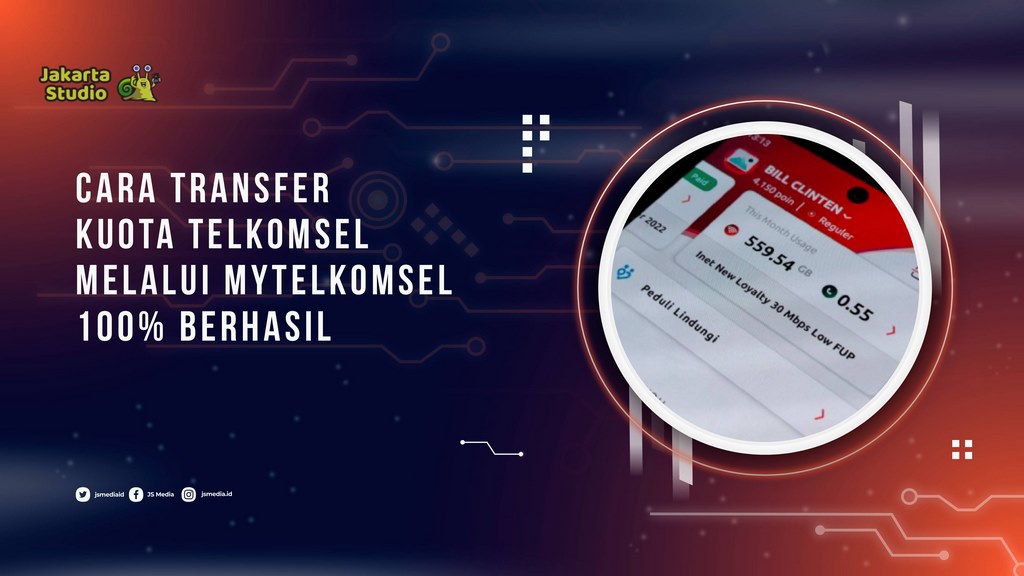 Cara Transfer Kuota Telkomsel melalui MyTelkomsel, 100% Berhasil