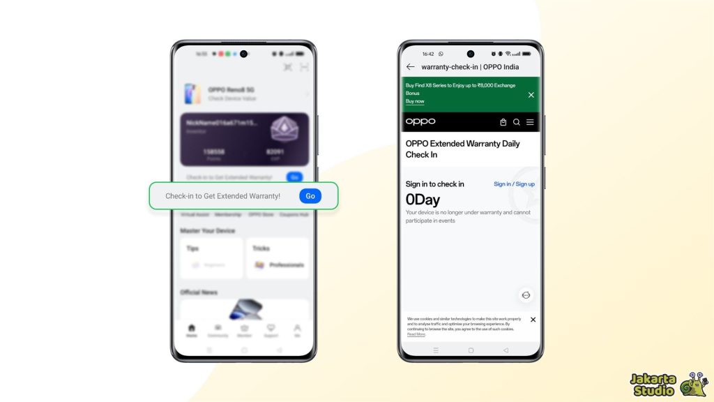 Cek Garansi OPPO
