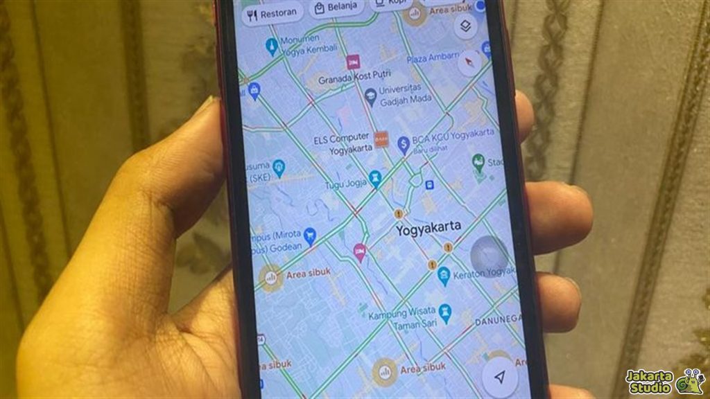 Cek Kemacetan Google Maps