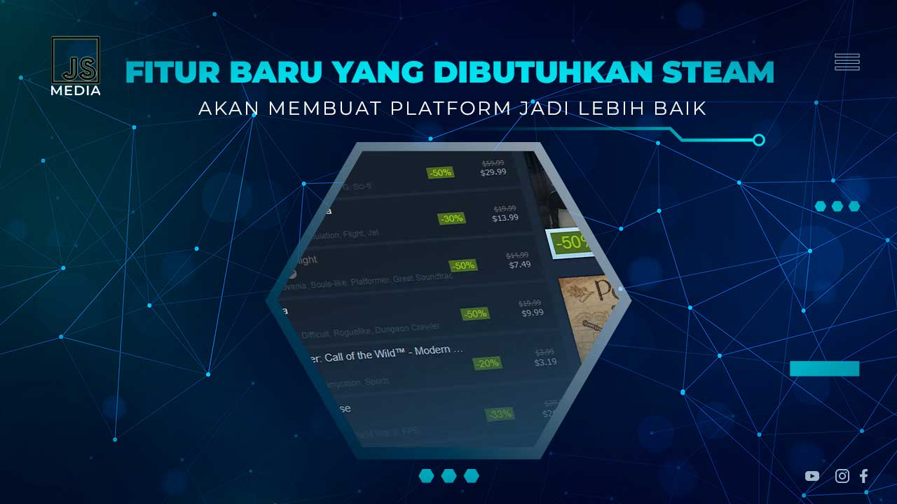 Fitur yang Dibutuhkan Steam