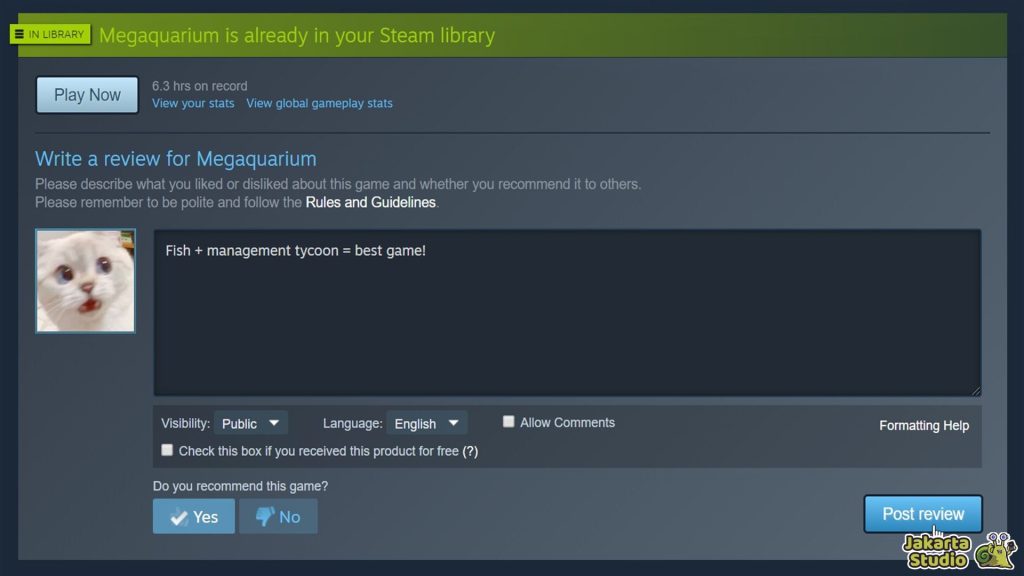 Fitur yang Dibutuhkan Steam
