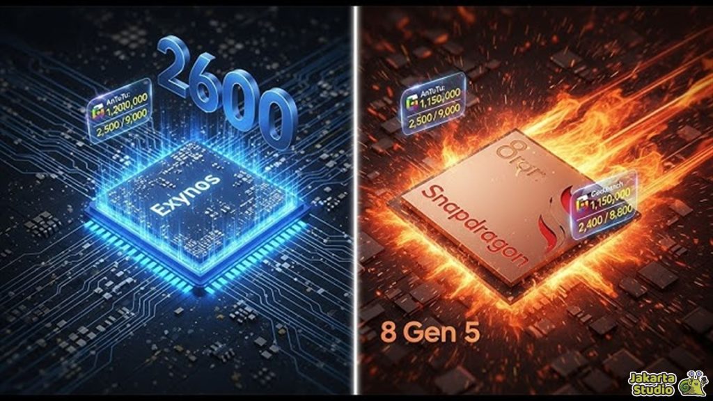Perbandingan Exynos 2600 dan Snapdragon 8 Elite Gen 5