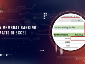 Rumus Rank Otomatis Excel