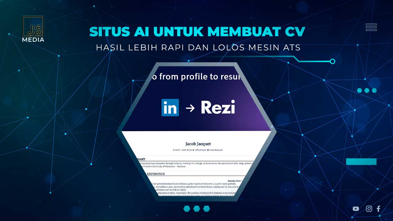 Situs AI Membuat CV