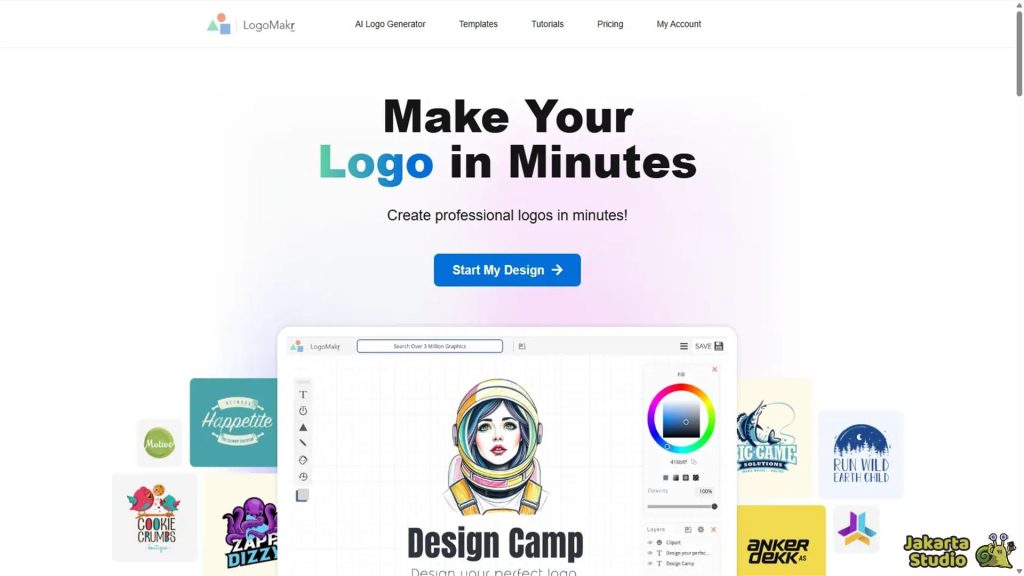 Situs AI Pembuat Logo