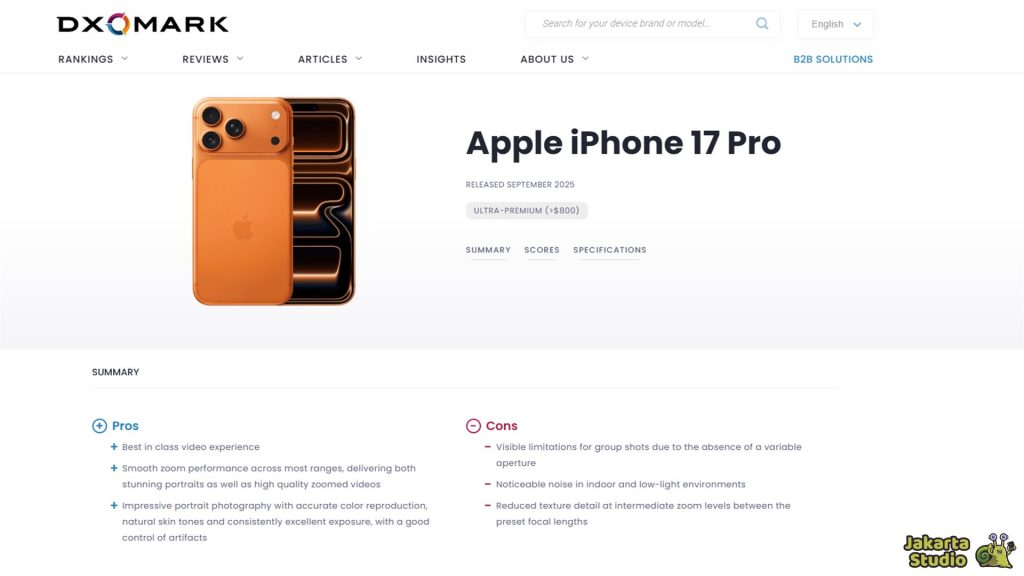 Situs Cek Spesifikasi HP