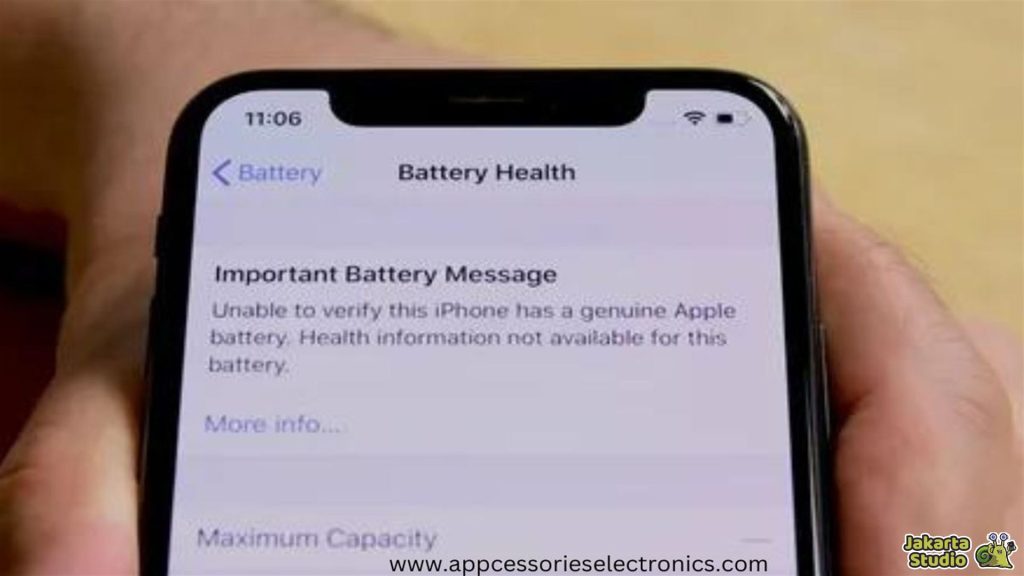 Battery Health iPhone Tidak Muncul