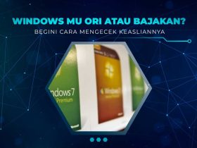 Cara Cek Keaslian OS Windows