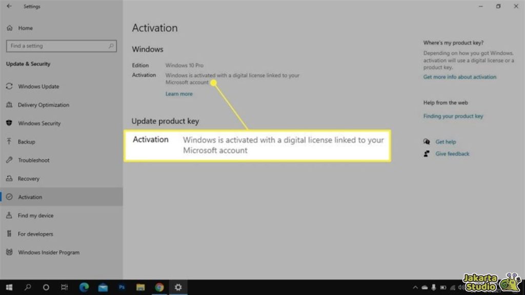 Cara Cek Keaslian OS Windows