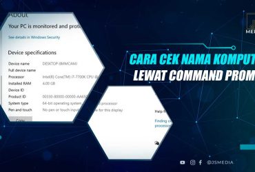 Cara Cek Nama Komputer