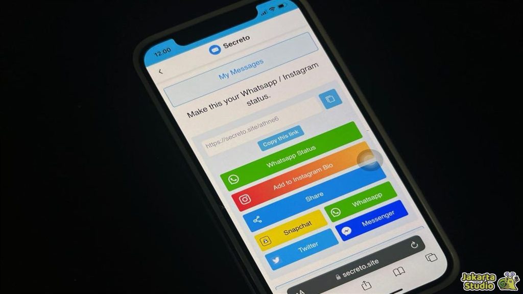 Cara Membuat Secreto Site
