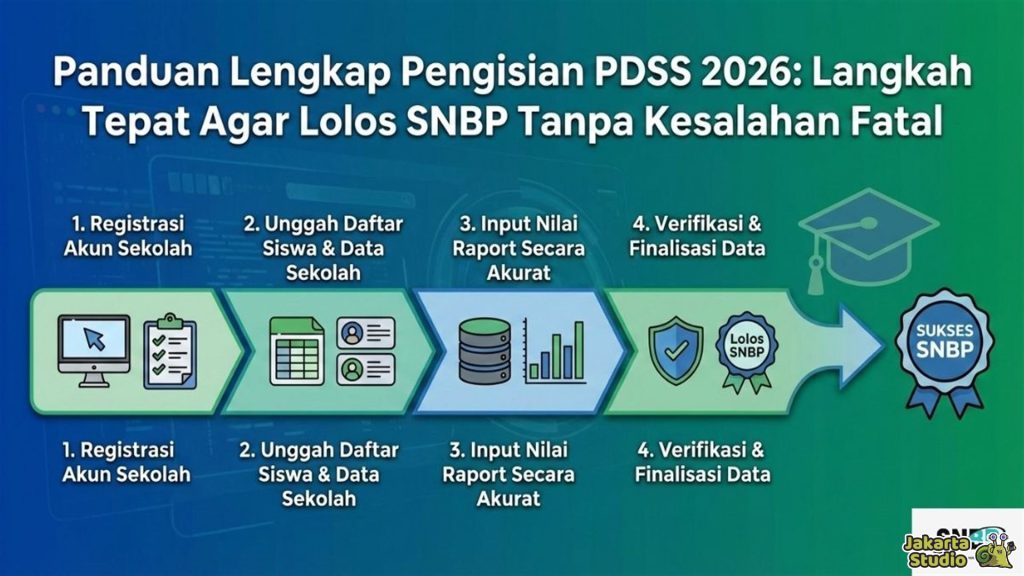 Cara Mengisi PDSS SNBP 2026