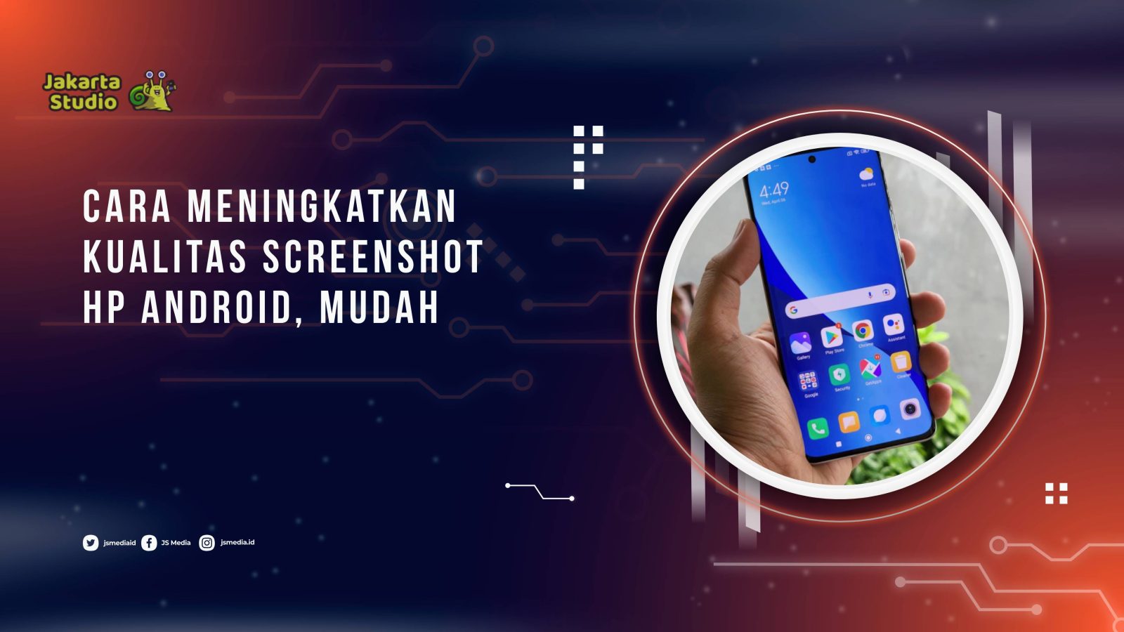 Cara Meningkatkan Kualitas Screenshot HP Android
