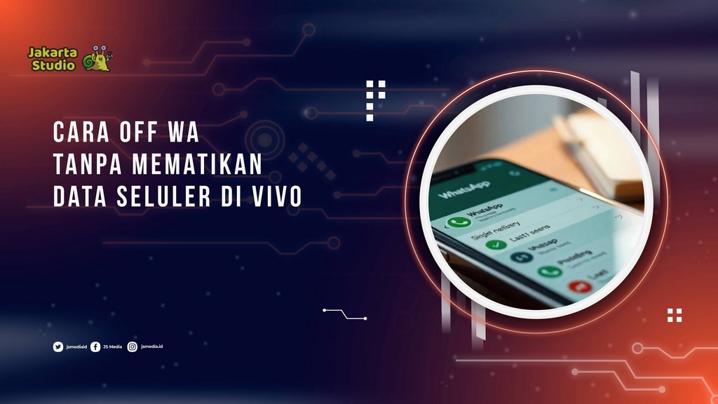 Cara Off WA Tanpa Mematikan Data Seluler di Vivo