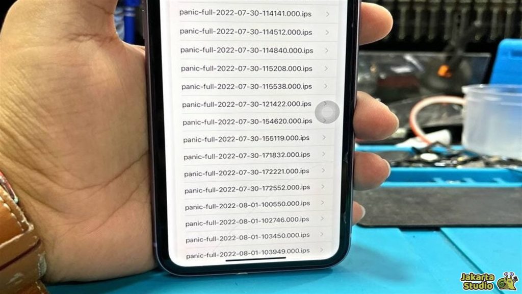 Cek Panic Full iPhone