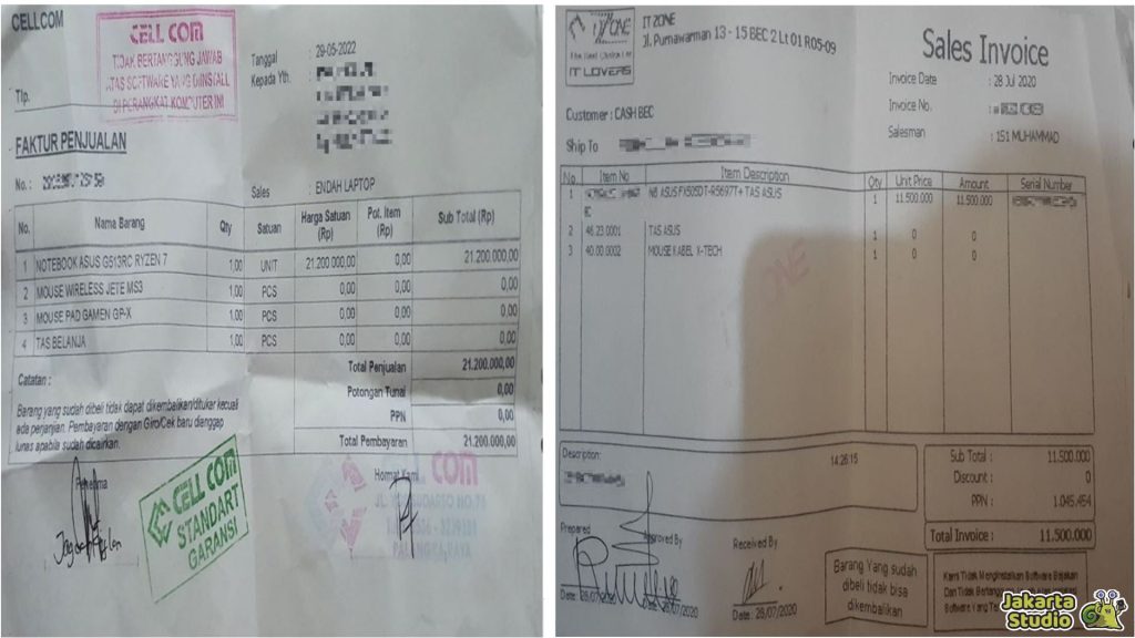 Cek Serial Number Laptop