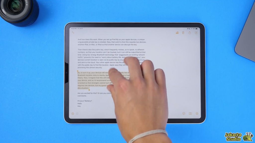 Fitur Tersembunyi iPad