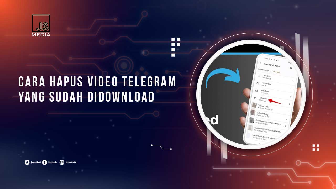 Hapus Video Telegram