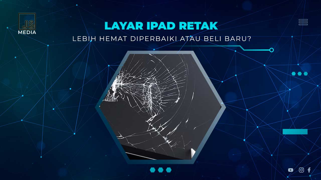 Layar iPad Retak