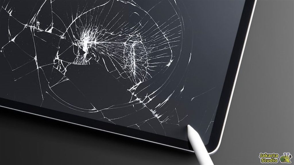 Layar iPad Retak