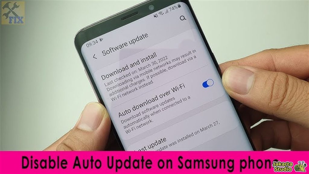 Mematikan Auto Update Android