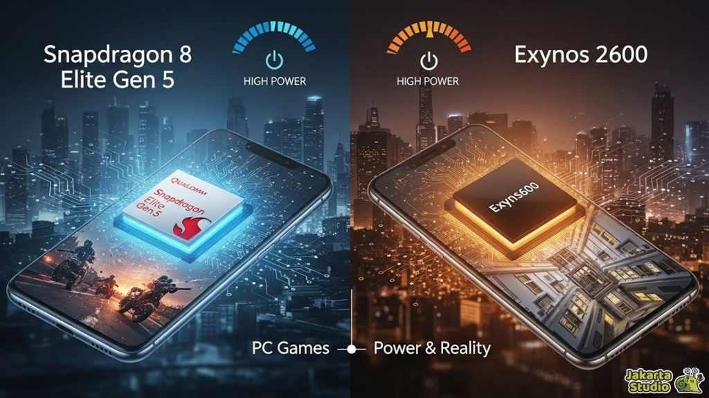 Perbandingan Snapdragon 8 Gen 5 dan Exynos 2600