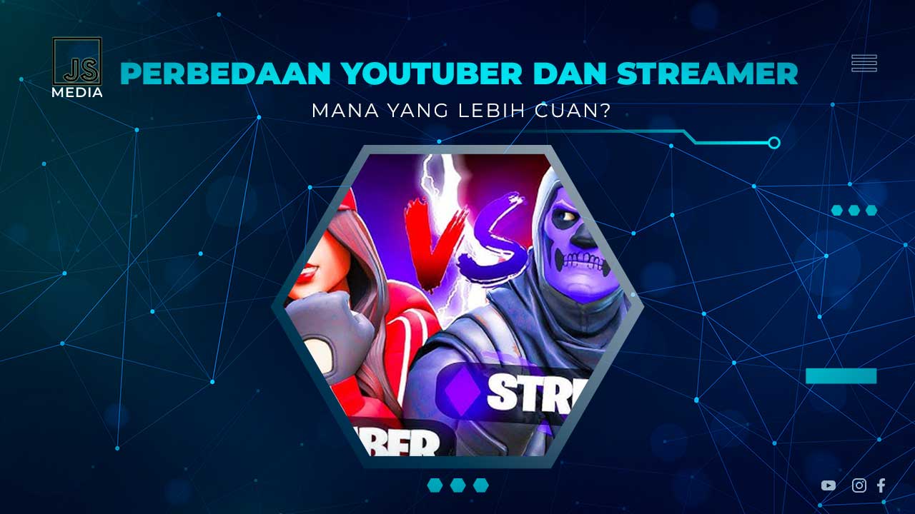 Perbedaan Youtuber dan Streamer