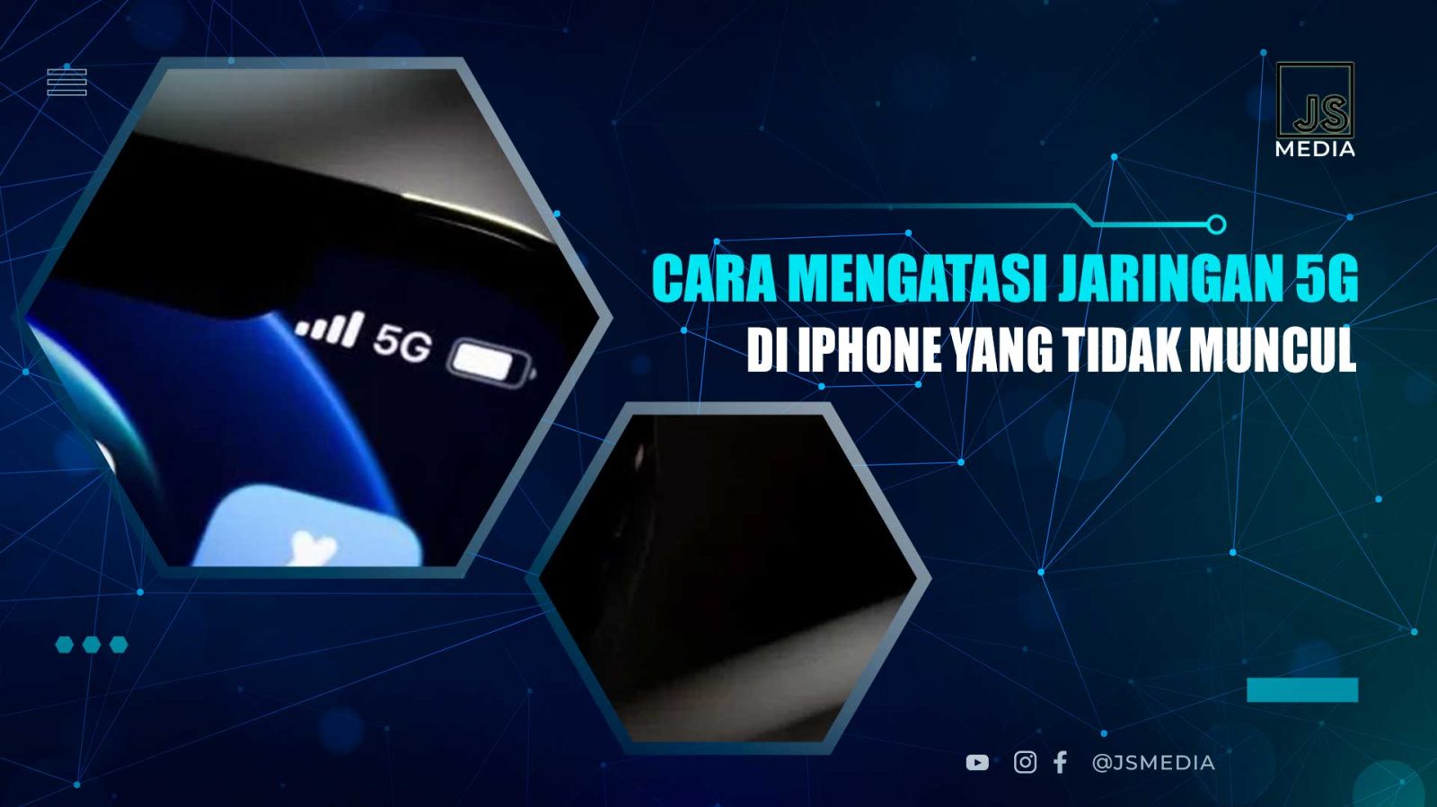 5G iPhone Tidak Muncul