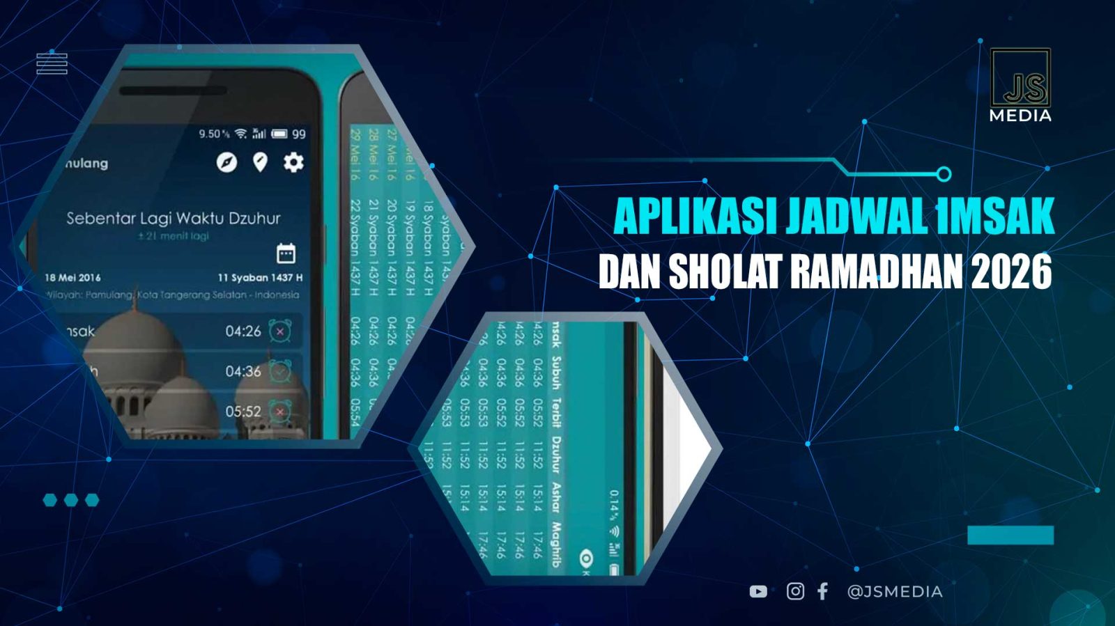 Aplikasi Jadwal Imsak dan Sholat