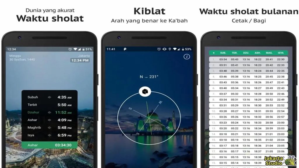Aplikasi Jadwal Imsak dan Sholat